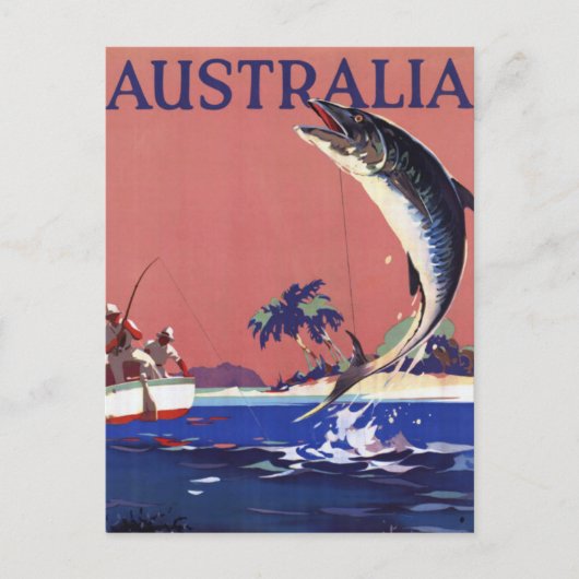 Australië Travel Briefkaart (Voorkant)