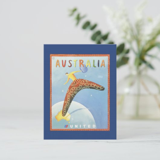 Australië Travel Briefkaart (Staand voorkant)