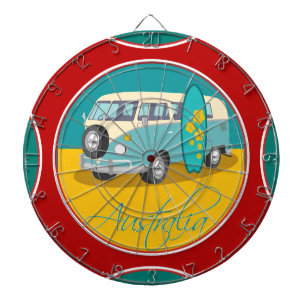 Australië:Travel Dart Board Dartbord