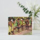 Australië, Tribal festival, Nieuw-Guinea Briefkaart (Staand voorkant)