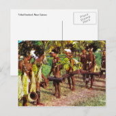 Australië, Tribal festival, Nieuw-Guinea Briefkaart (Voorkant / Achterkant)