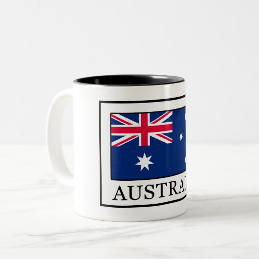Australië Tweekleurige Koffiemok (Voorkant links)