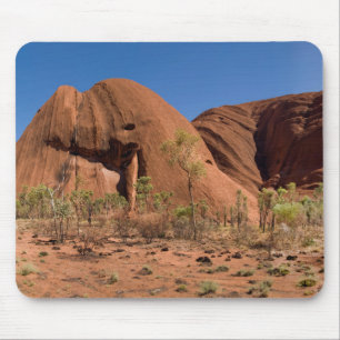 Australië Uluru Ayers Rock Close-up Foto Muismat