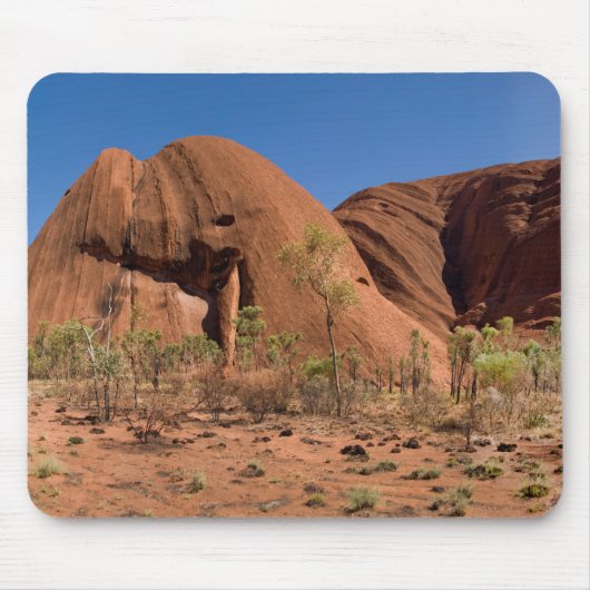 Australië Uluru Ayers Rock Close-up Foto Muismat (Voorkant)