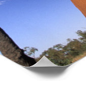 Australië, Uluru Kata Tjuta National Park, Uluru Poster (Hoek)