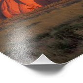 Australië, Uluru National Park. Uluru of Foto Afdruk (Hoek)