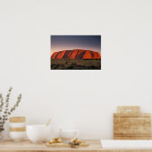 Australië, Uluru National Park. Uluru of Poster (Keuken)