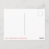 Australië - ULURU - Outback - woestijn Briefkaart (Achterkant)