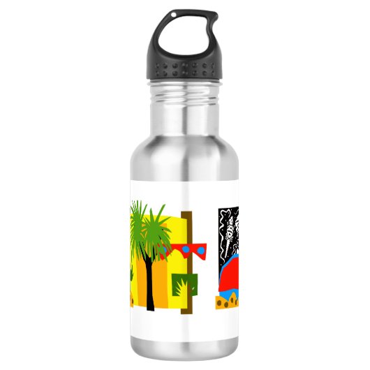 Australië - ULURU - Outback - woestijn - Waterfles (Voorkant)