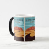 Australië, Uluru Reizen Wild Adventure Outback Magische Mok (Voorkant links)