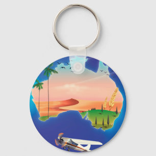 Australië Vakantie reisposter Sleutelhanger