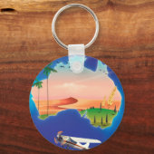 Australië Vakantie reisposter Sleutelhanger (Voorkant)