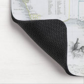 Australië, van een reeks Wereldkaarten die door Muismat (Hoek)