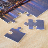 Australië, Victoria, Melbourne, silhouet met 2 Legpuzzel (Zijkant)