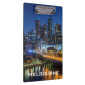 Australië, Victoria, Melbourne, skyline met Klembord (Rechts)