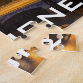 Australië, Victoria, Melbourne, skyline met Legpuzzel (Zijkant)