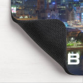 Australië, Victoria, Melbourne, skyline met Muismat (Hoek)