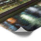 Australië, Victoria, Melbourne, skyline with Poster (Hoek)