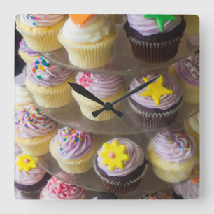 Australië, Victoria, Melbourne, St Kilda Vierkante Klok