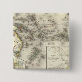 Australië Vierkante Button 5,1 Cm (Voorkant)