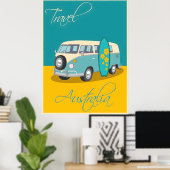 Australië vintage poster (Thuiskantoor)