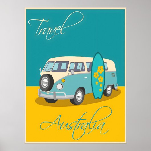 Australië vintage poster (Voorkant)