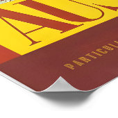 Australië Vintage Reisposter Print (Hoek)