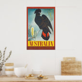 Australië Vintage Reisposter Print (Keuken)