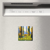 Australië - Vintage reizen Magneet (Insitu (Vaatwasser))