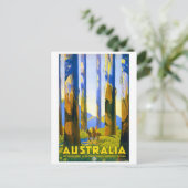 Australië - Vintage Travel Briefkaart (Staand voorkant)