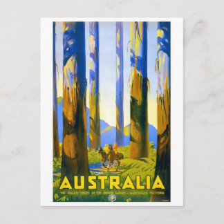 Australië - Vintage Travel Briefkaart