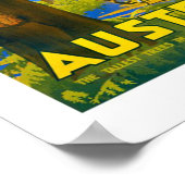 Australië Vintage Travel Poster (Hoek)