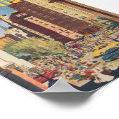 Australië Vintage Travel Poster (Hoek)