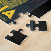 Australië Vintage Travel Poster Legpuzzel (Zijkant)