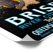 Australië Vintage Travel Poster teruggezet (Hoek)