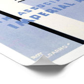 Australië Vintage Travel Poster teruggezet (Hoek)