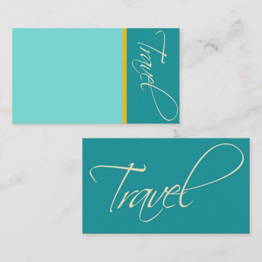 Australië:Visitekaartje reizen Visitekaartje (Voorkant / Achterkant)