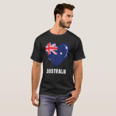Australië vlag Australië T-shirt (Voorkant volledig)