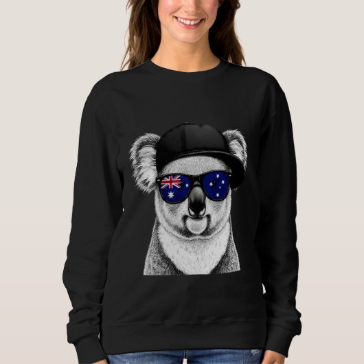 Australië Vlag Australische Koala 2 Trui (Voorkant)