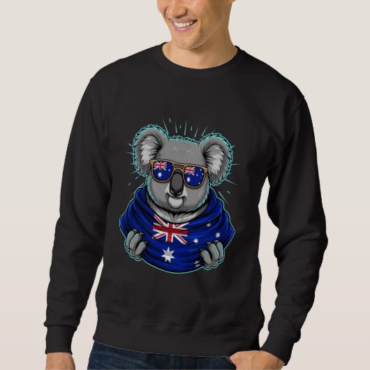 Australië Vlag Australische Koala Trui (Voorkant)