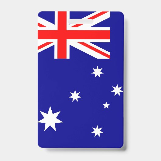Australië Vlag Badge (Voorzijde)