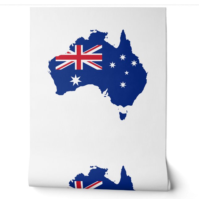Australië vlag behang (Afrollen)