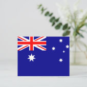 Australië Vlag Briefkaart (Staand voorkant)