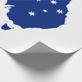 Australië vlag cadeaupapier (Hoek)