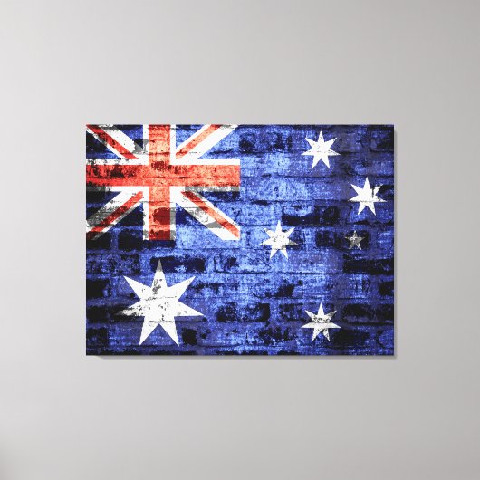 Australië vlag canvas afdruk (Voorkant)