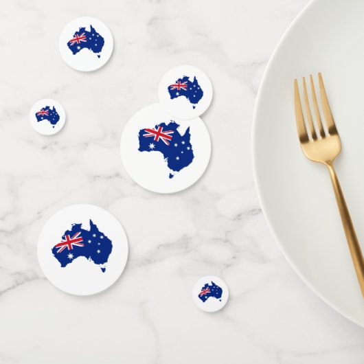Australië vlag confetti (Groep)