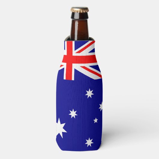 Australië Vlag Flesjeskoeler (Fles Voorkant)