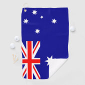 Australië Vlag Golfhanddoek (Insitu)