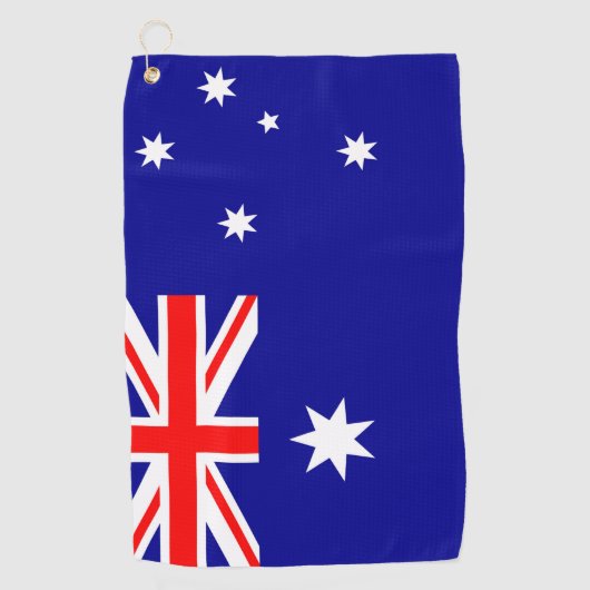 Australië Vlag Golfhanddoek (Voorkant)