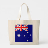 Australië Vlag Grote Tote Bag (Achterkant)